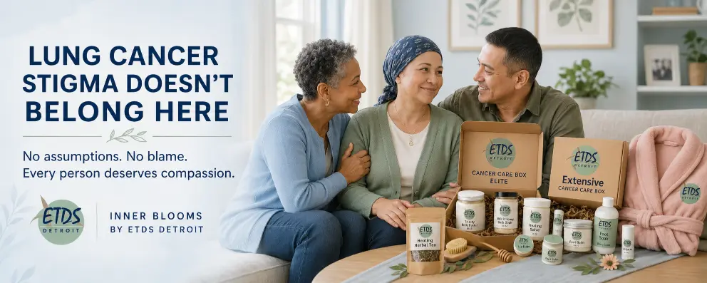 Lung Cancer Stigma and Inner Blooms Compassionate Support