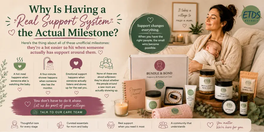 Why a Real Support System Is the Ultimate Postpartum Milestone