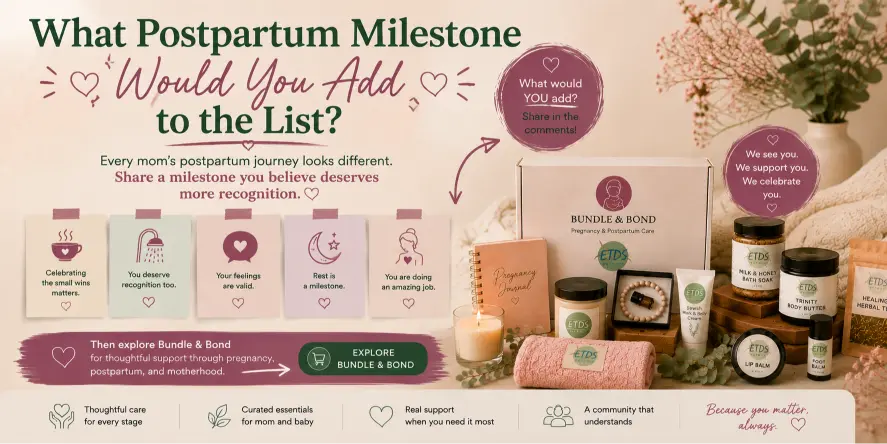 What Postpartum Milestone Would You Add to the List