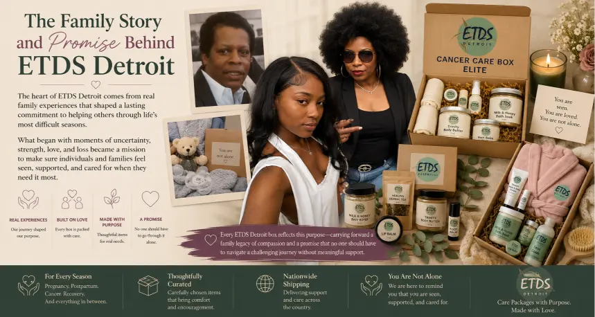 The Family Story and Promise Behind ETDS Detroit Care Packages