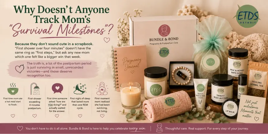 Why Mom’s Postpartum Survival Milestones Deserve Recognition