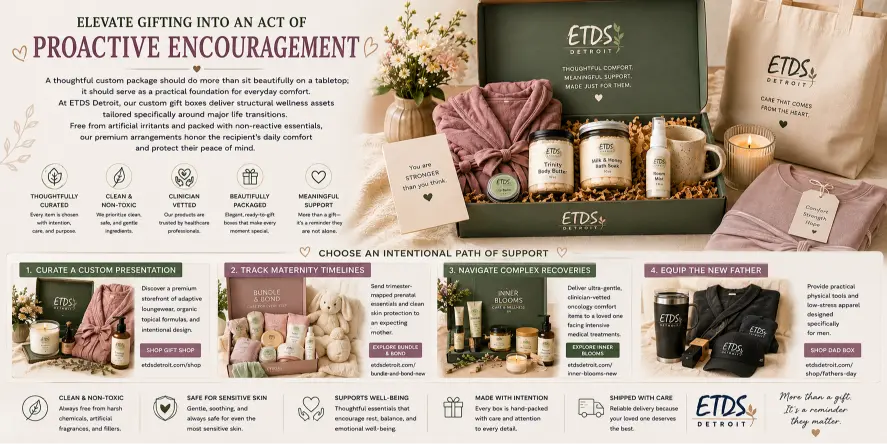 Custom Gift Boxes for Meaningful Support ETDS Detroit