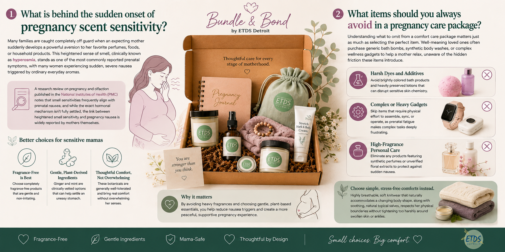 Best Pregnancy Gifts for Expecting Moms With Scent Sensitivity
