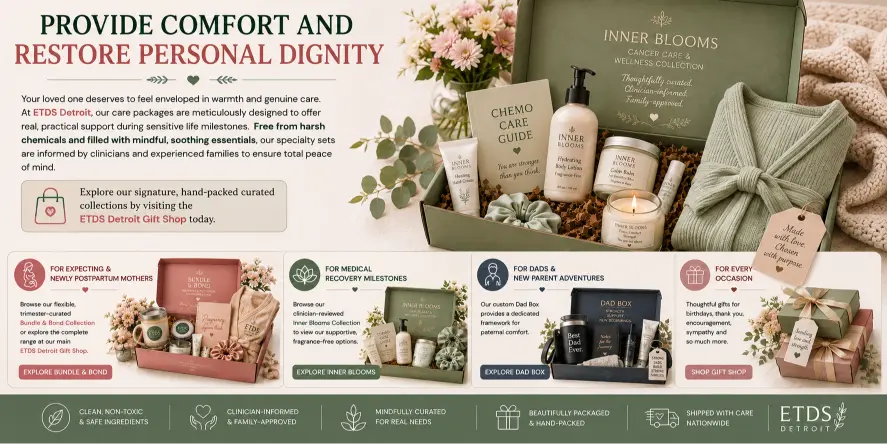 Chemo Care Package for Her Inner Blooms by ETDS Detroit