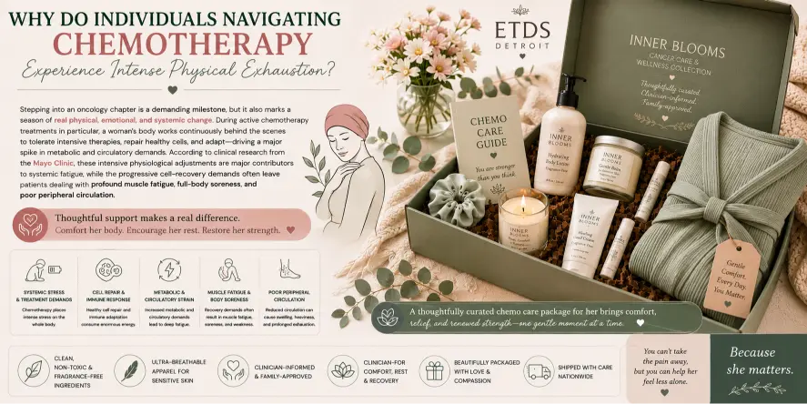 Chemo Care Package for Her for Comfort ETDS Detroit