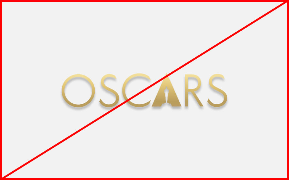 the oscars logo misuse do not apply effects to the logo