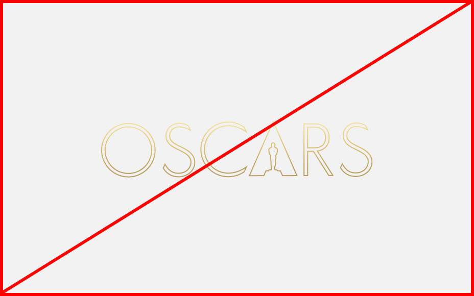 oscars do not outline the logo
