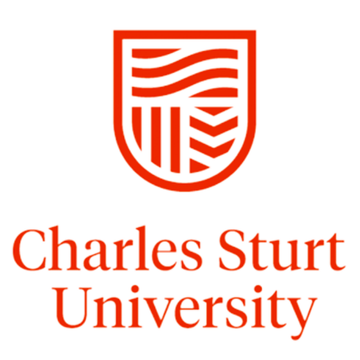 A logo for Charles Sturt University