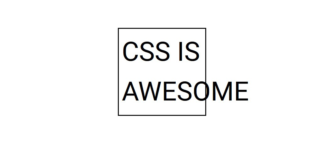 CSS is Awesome