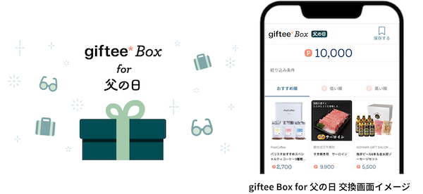 14 giftee Box for 父の日