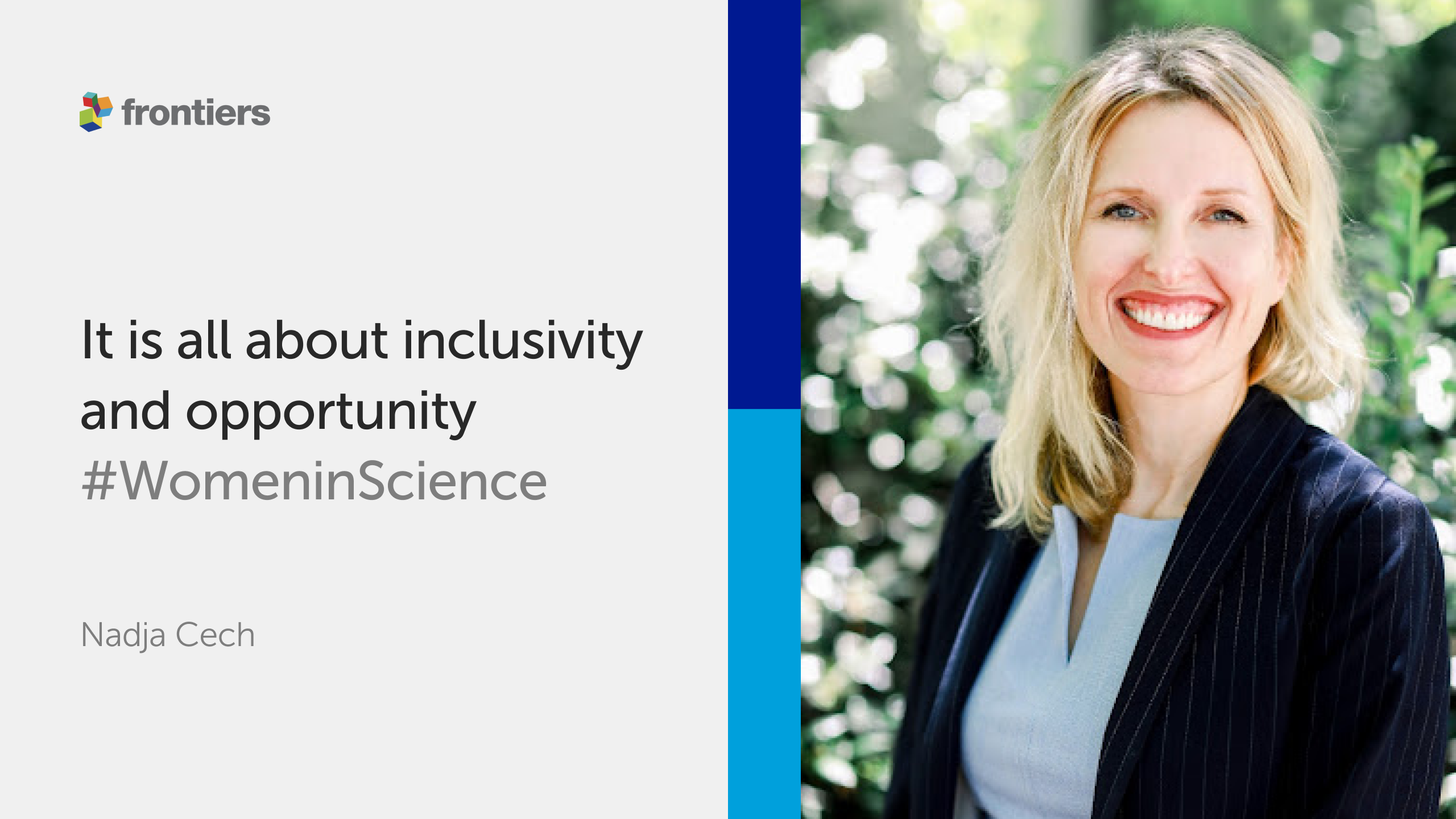 Nadja Cech – It Is All About Inclusivity And Opportunity