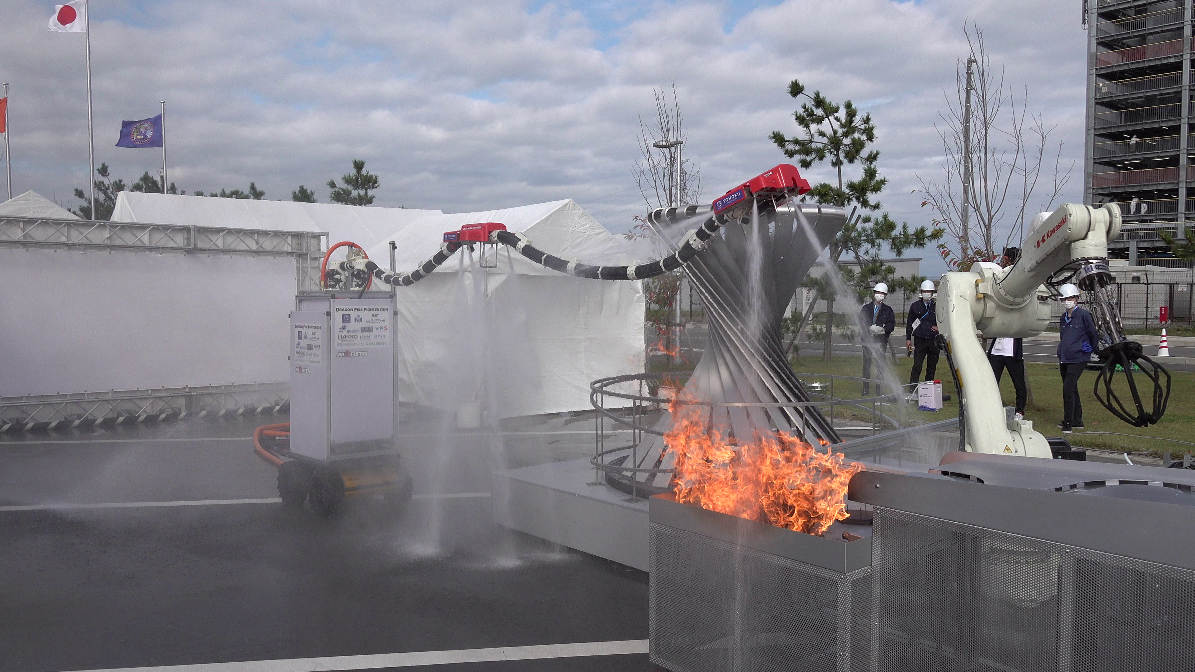 Firefighting Goes To A New Level After Scientists Develop A 'Flying Dragon'