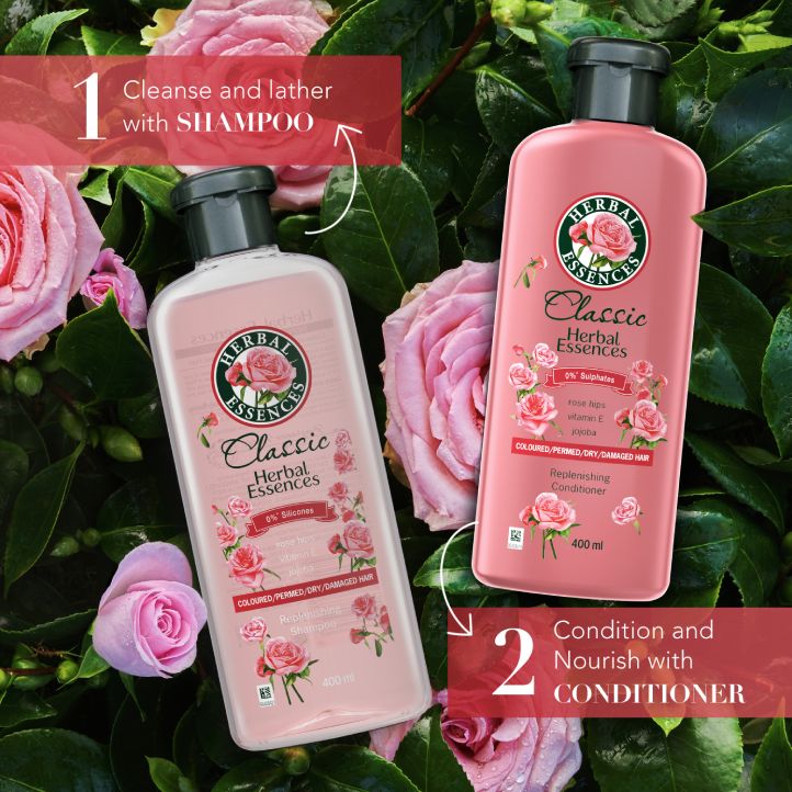 Herbal essences rose 2025 hips shampoo ingredients