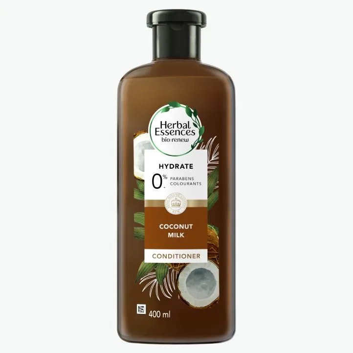 Herbal Essences Coconut Milk conditioner bottle