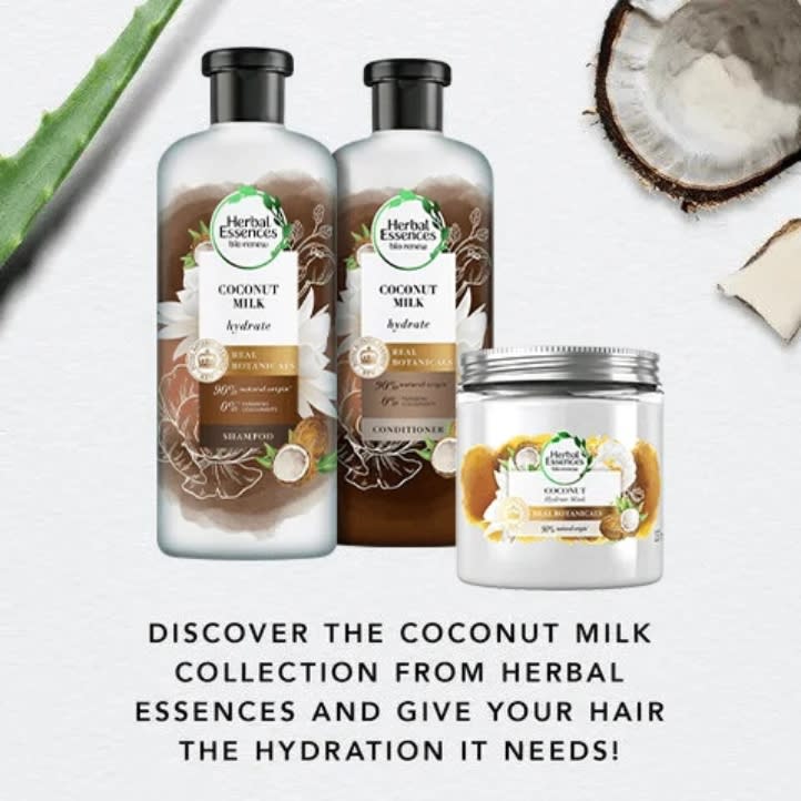 Herbal Essences Coconut Milk Shampoo and Conditioner