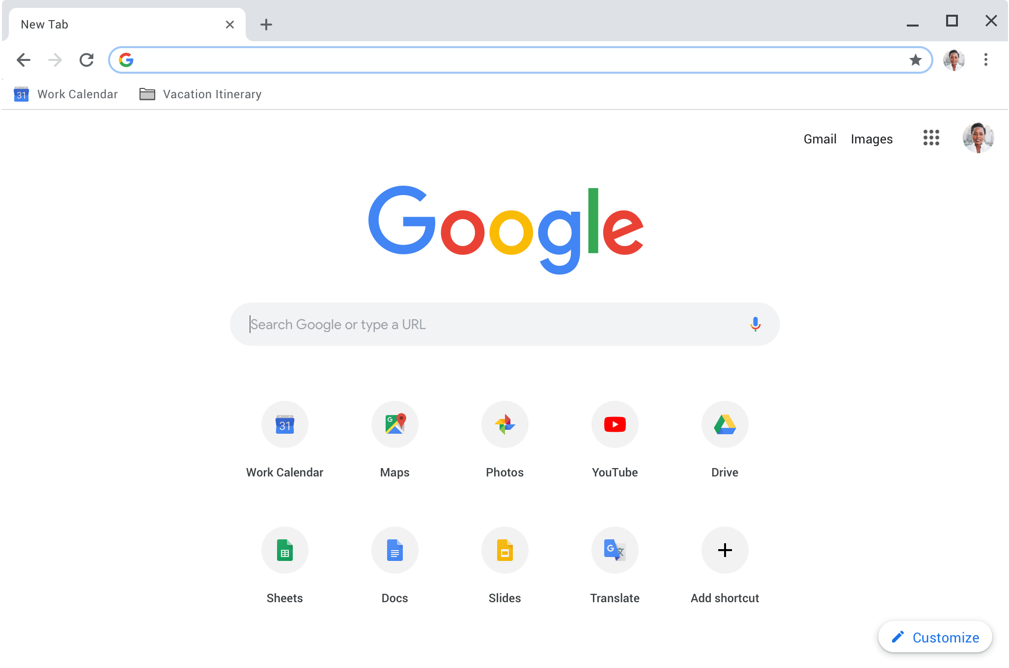 google chrome screenshot