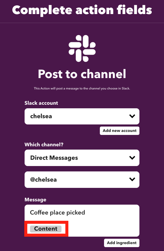 iOS Shortcut trigger