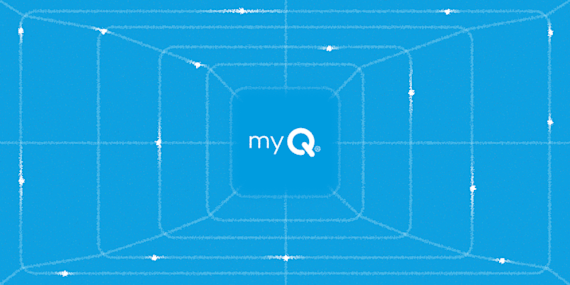 Smart garage set up with MyQ