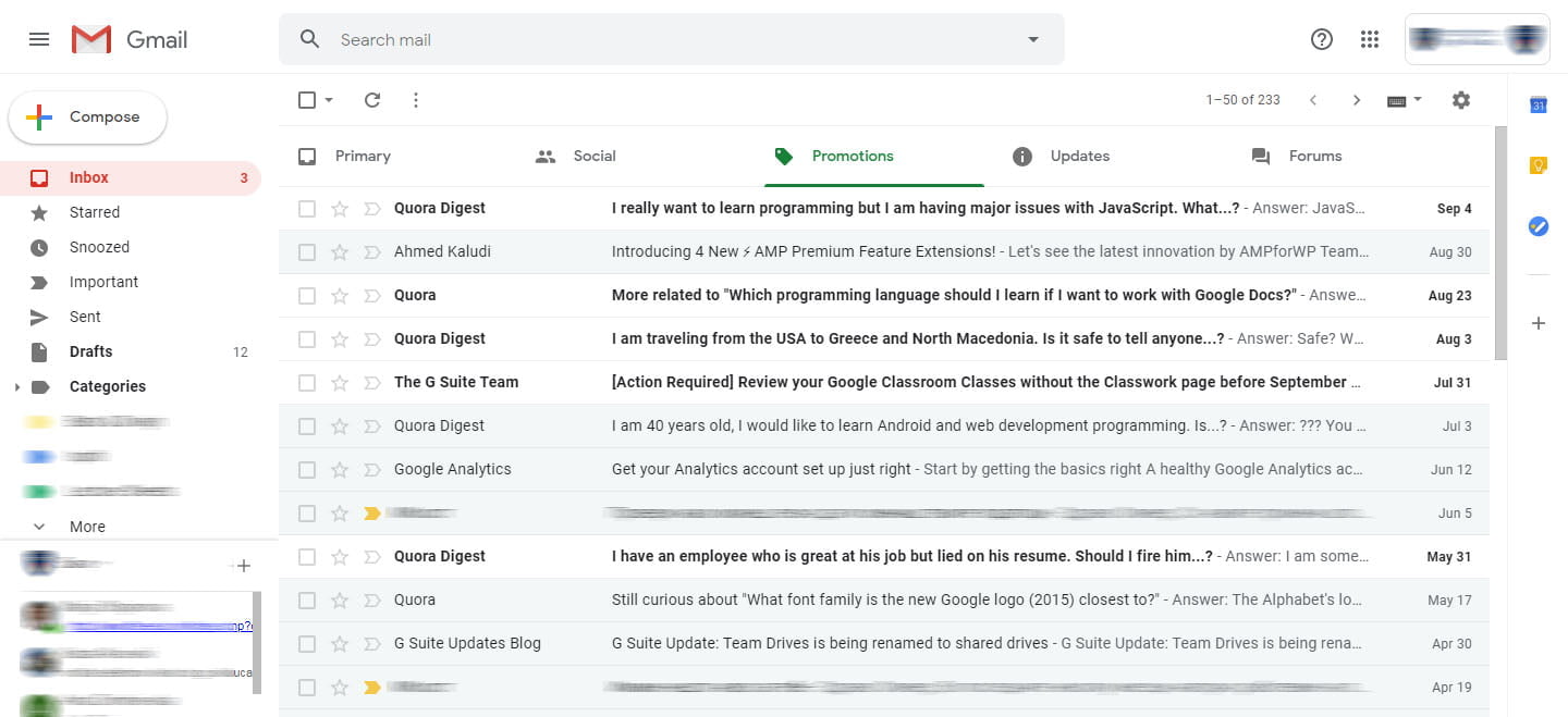 gmail-interface