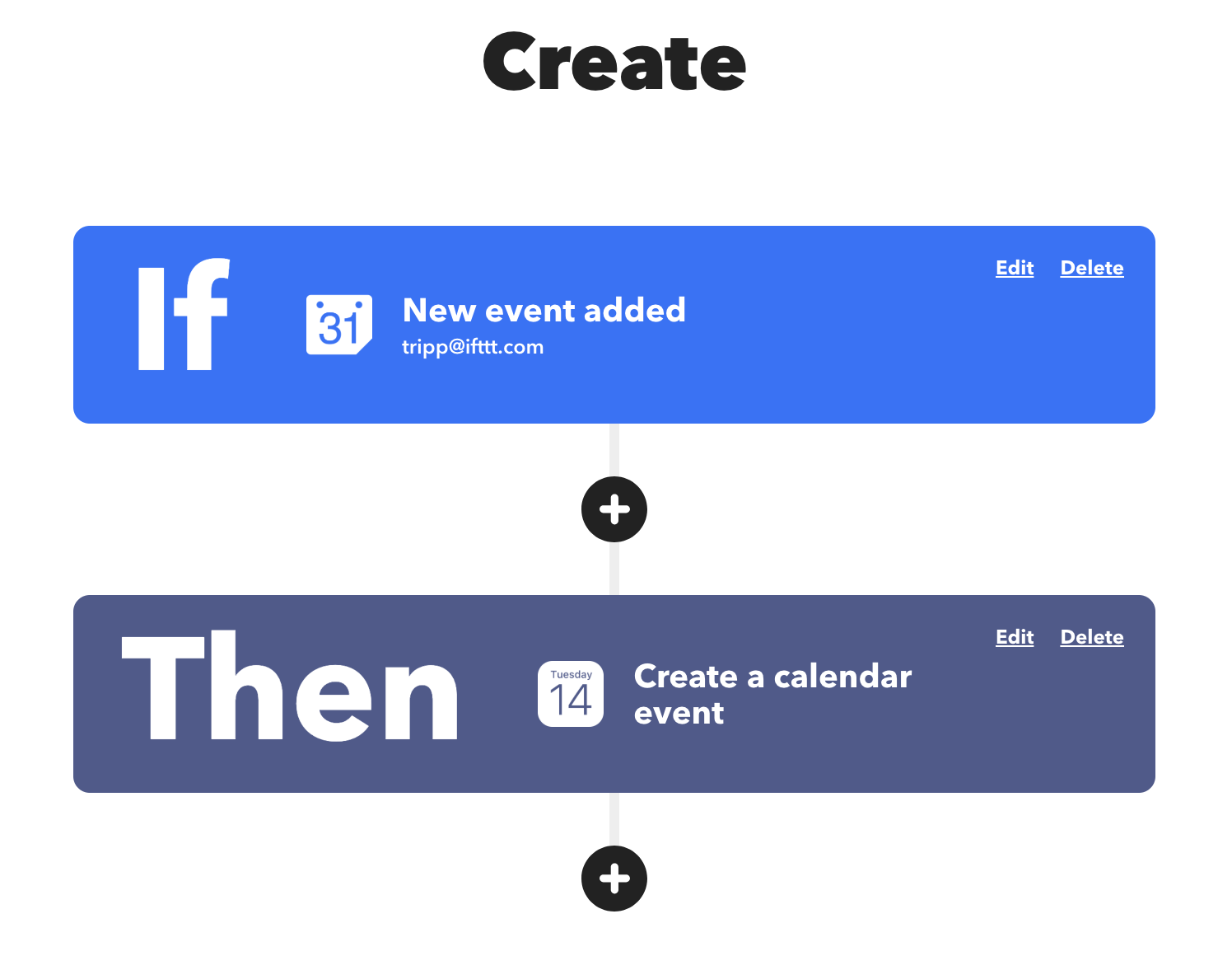 Then Create a Calendar Event on iOS Calendar