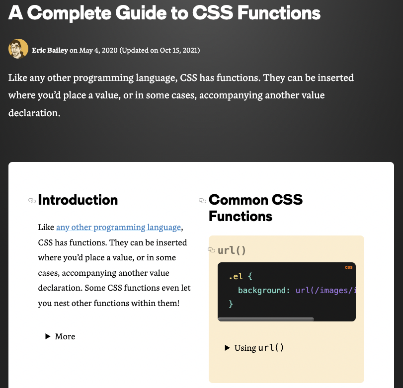 Image of CSS-Tricks Guide
