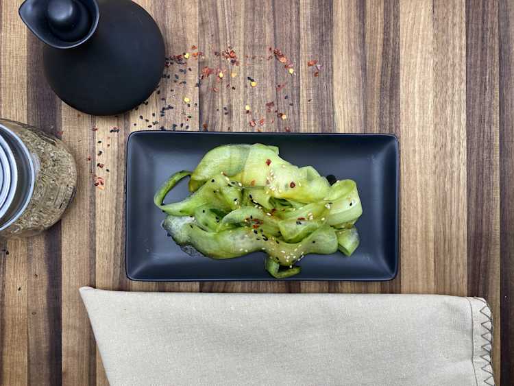 Ensalada Oriental De Pepino