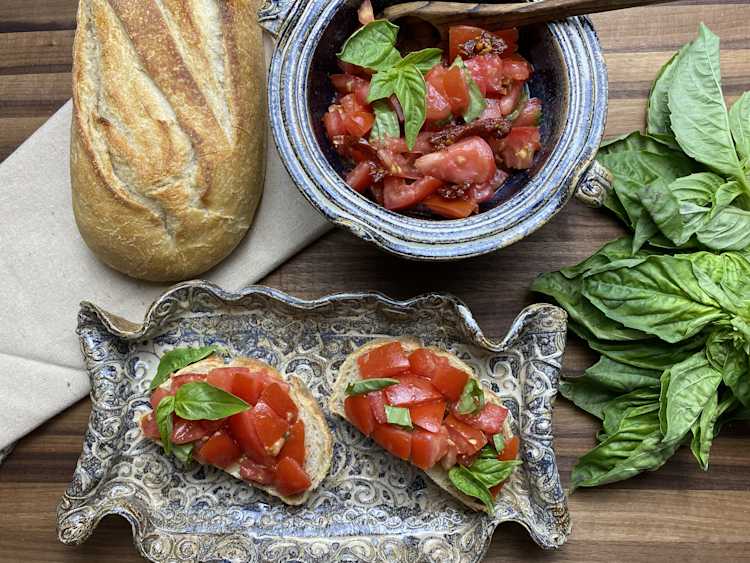 Sun-Dried Tomato Bruschetta