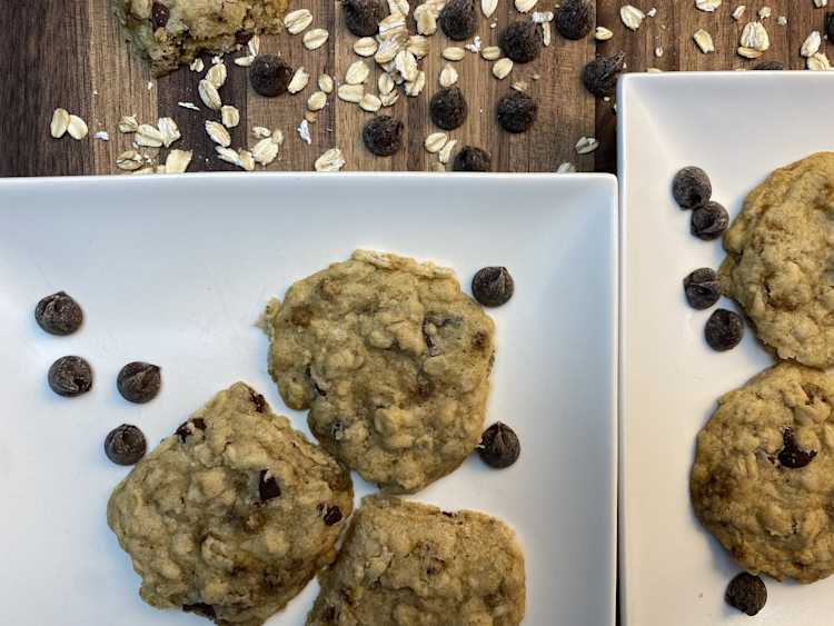 Galletas de Avena con Chips de Chocolate