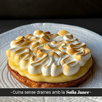 Ensaïmada de crema de llimona