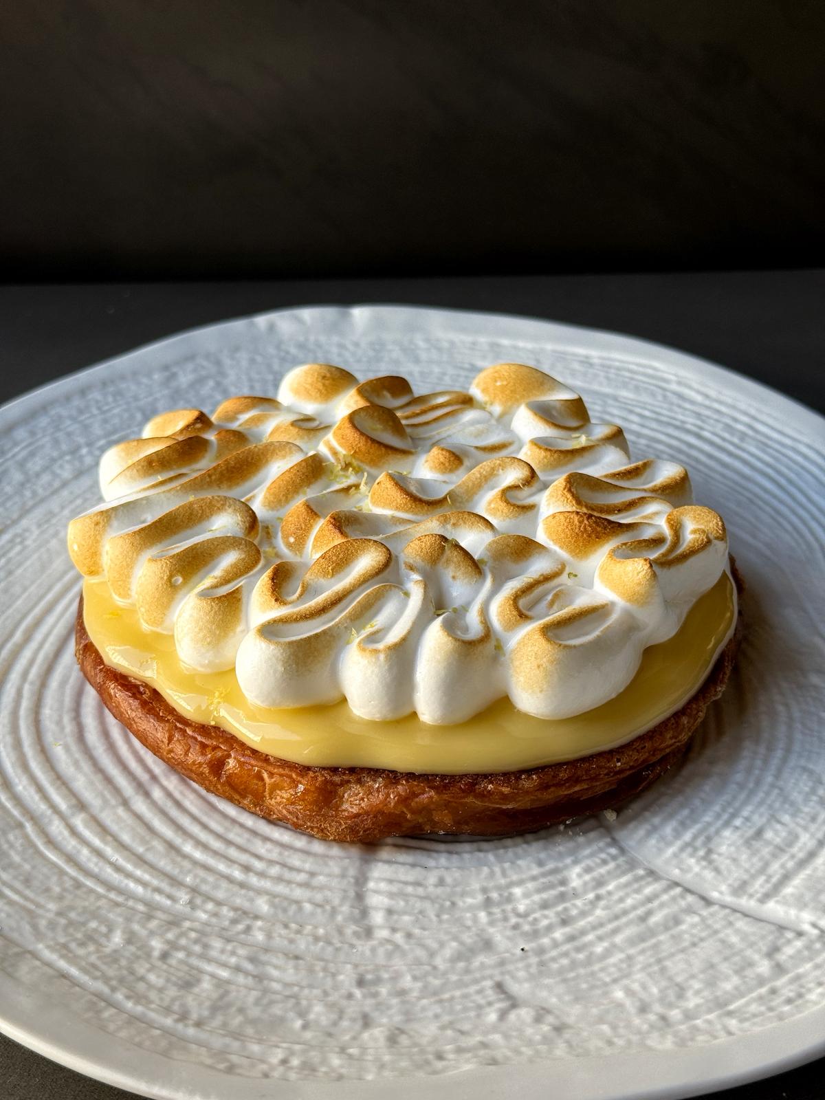 Ensaïmada de crema de llimona