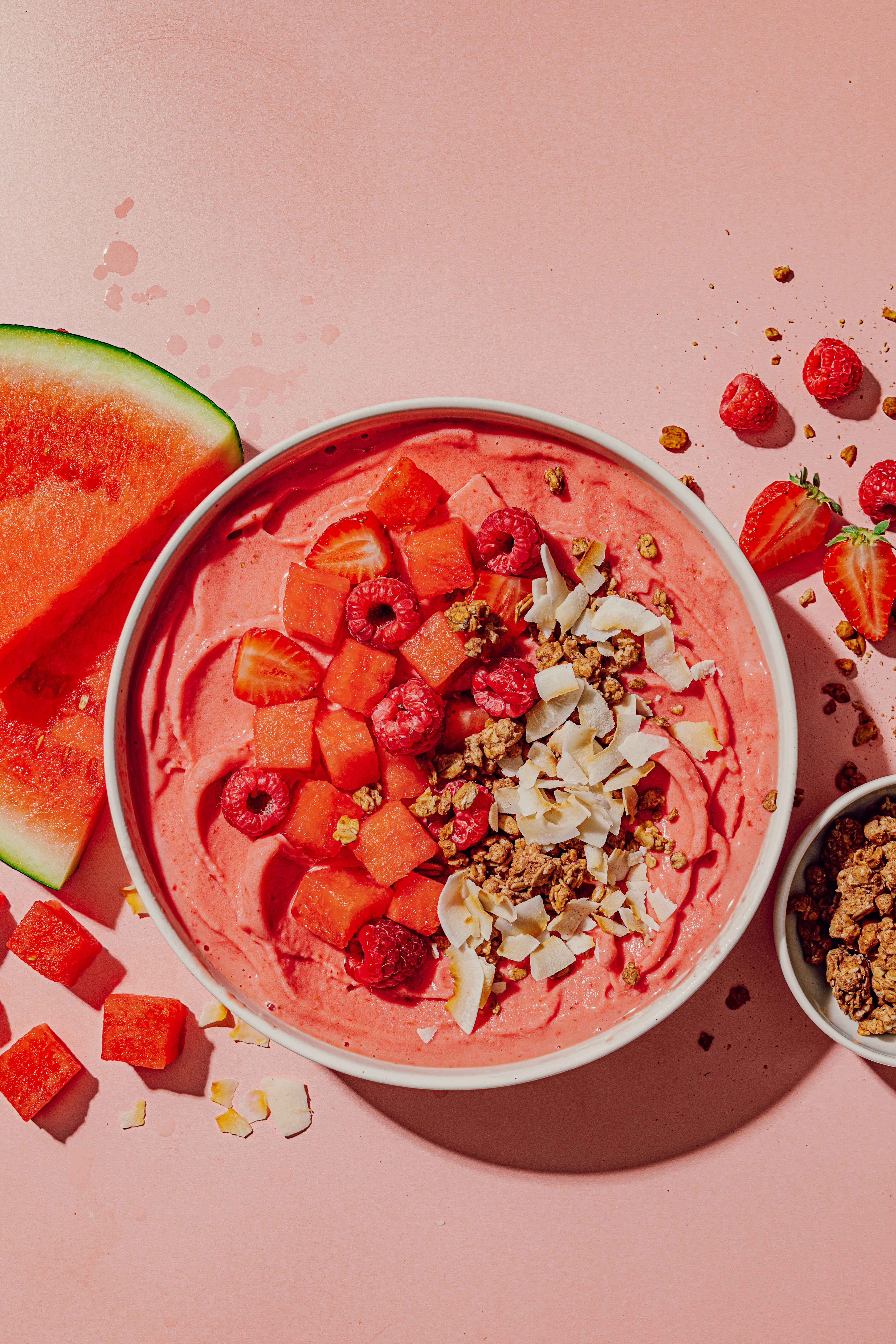 Smoothie de maduixa i síndria