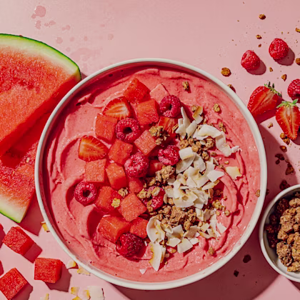 Smoothie de maduixa i síndria