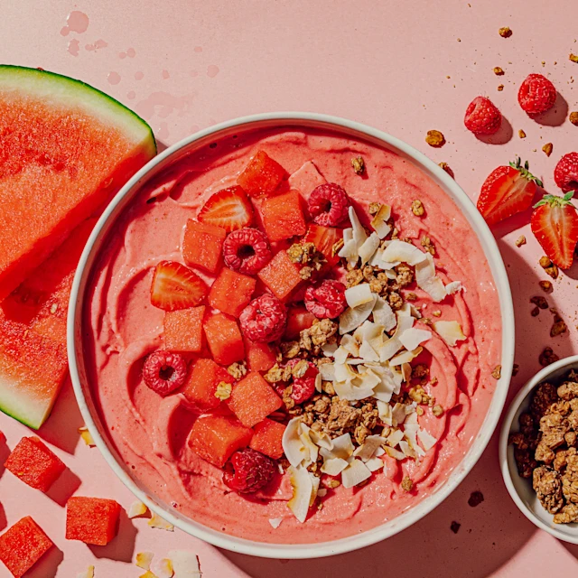 Smoothie de maduixa i síndria