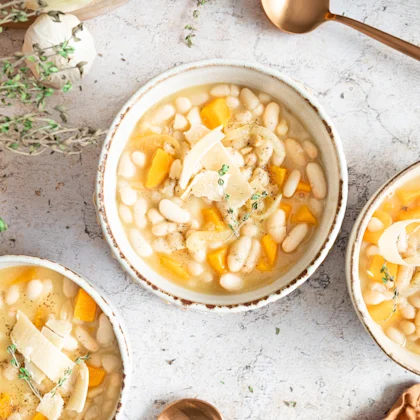 Estofat de mongetes amb carbassa