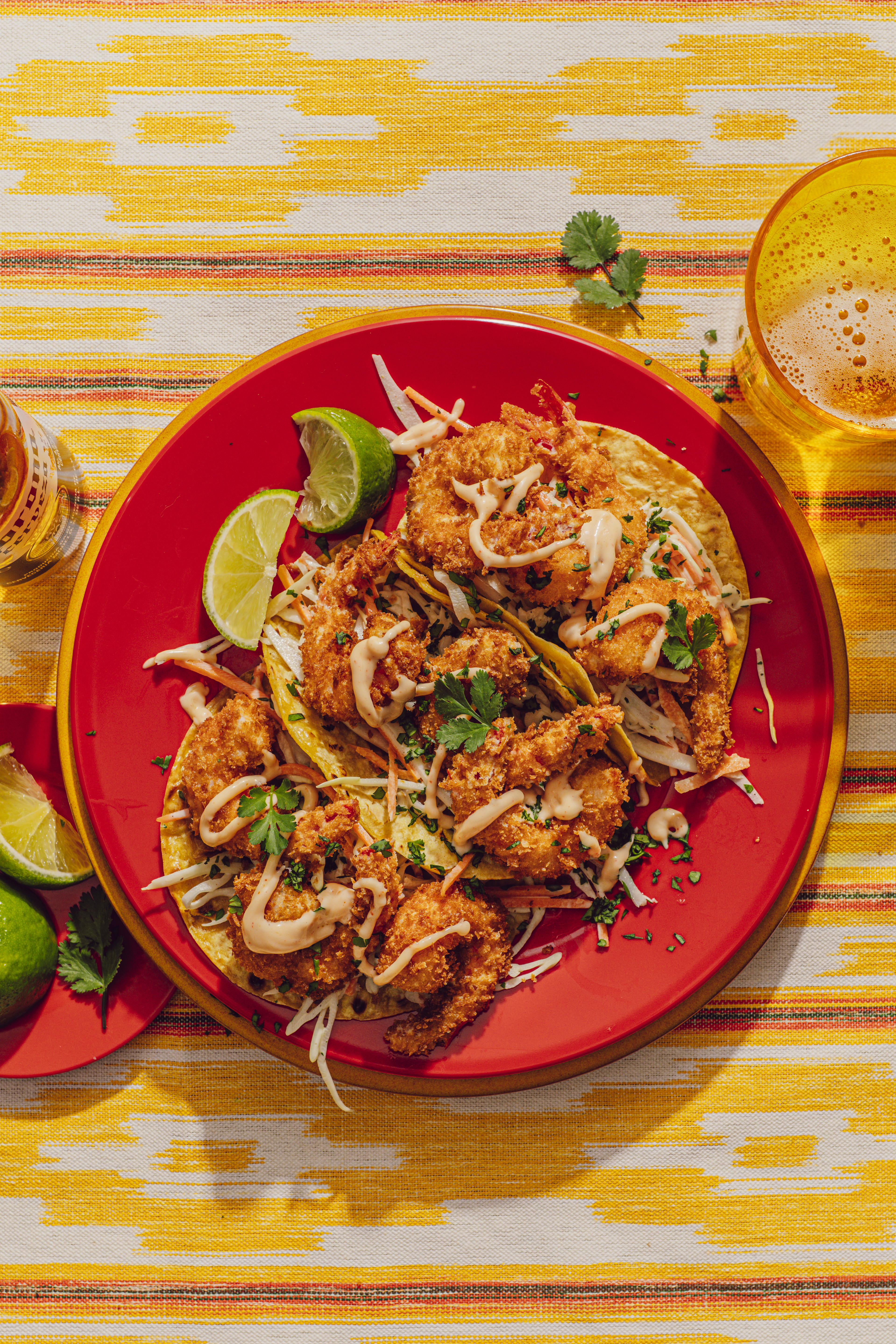Tacos de gambes
