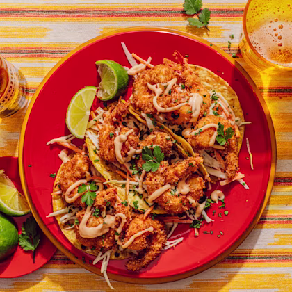 Tacos de gambes