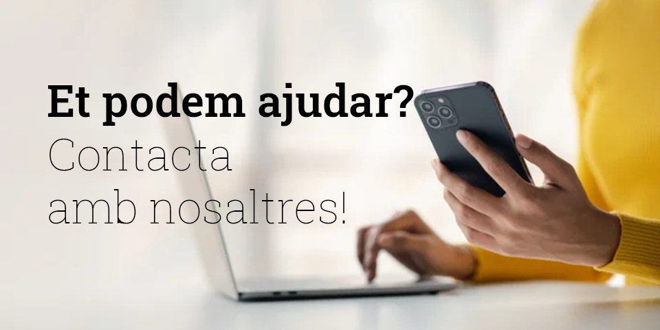 Contacta amb nosaltres!