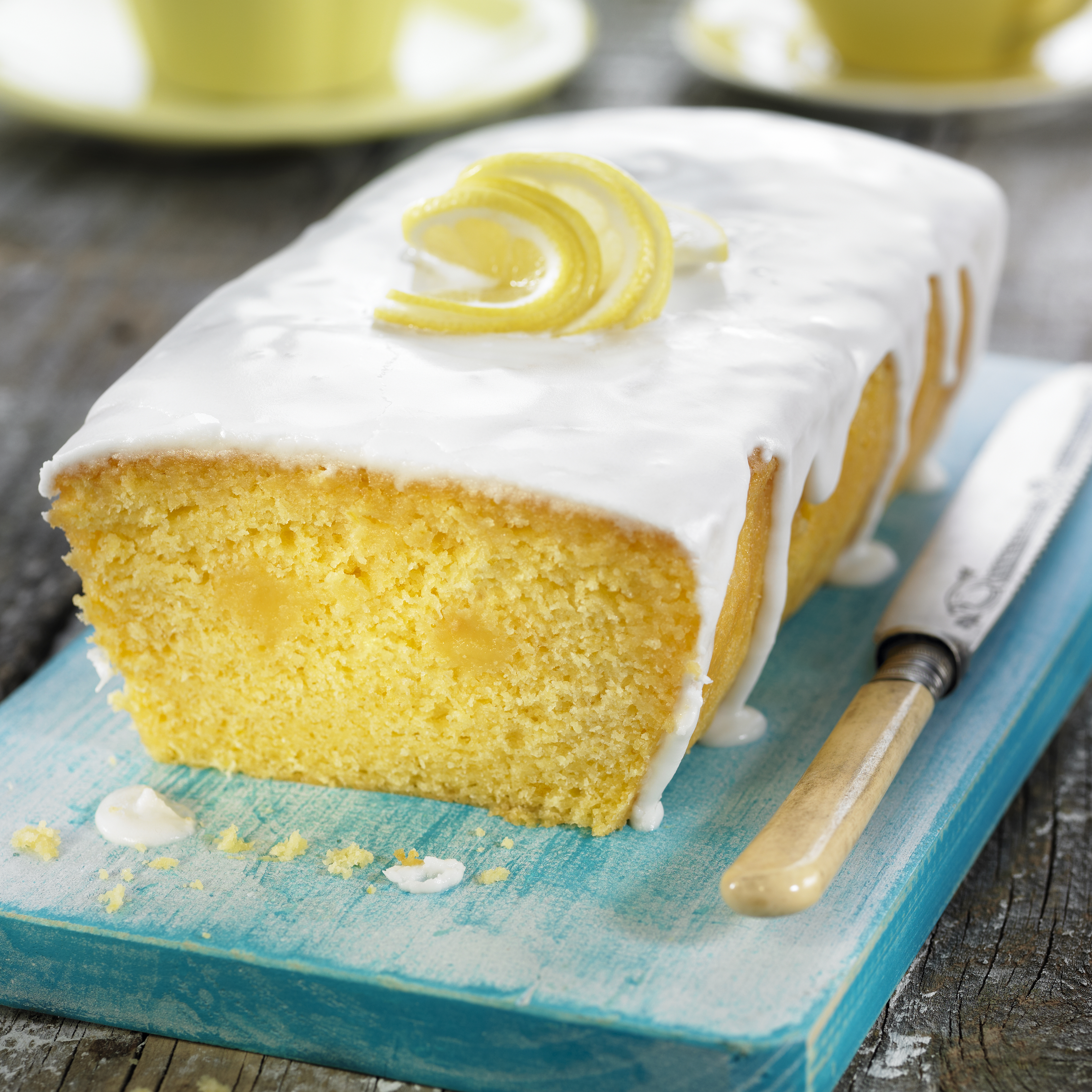 Pa de pessic de llimona glacejat