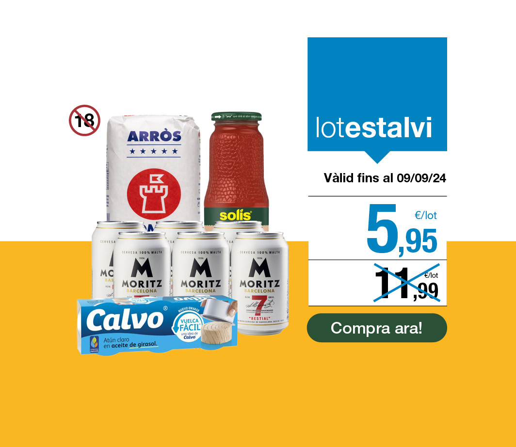 Fes clic aquí per comprar el lot estalvi alimentació -3-