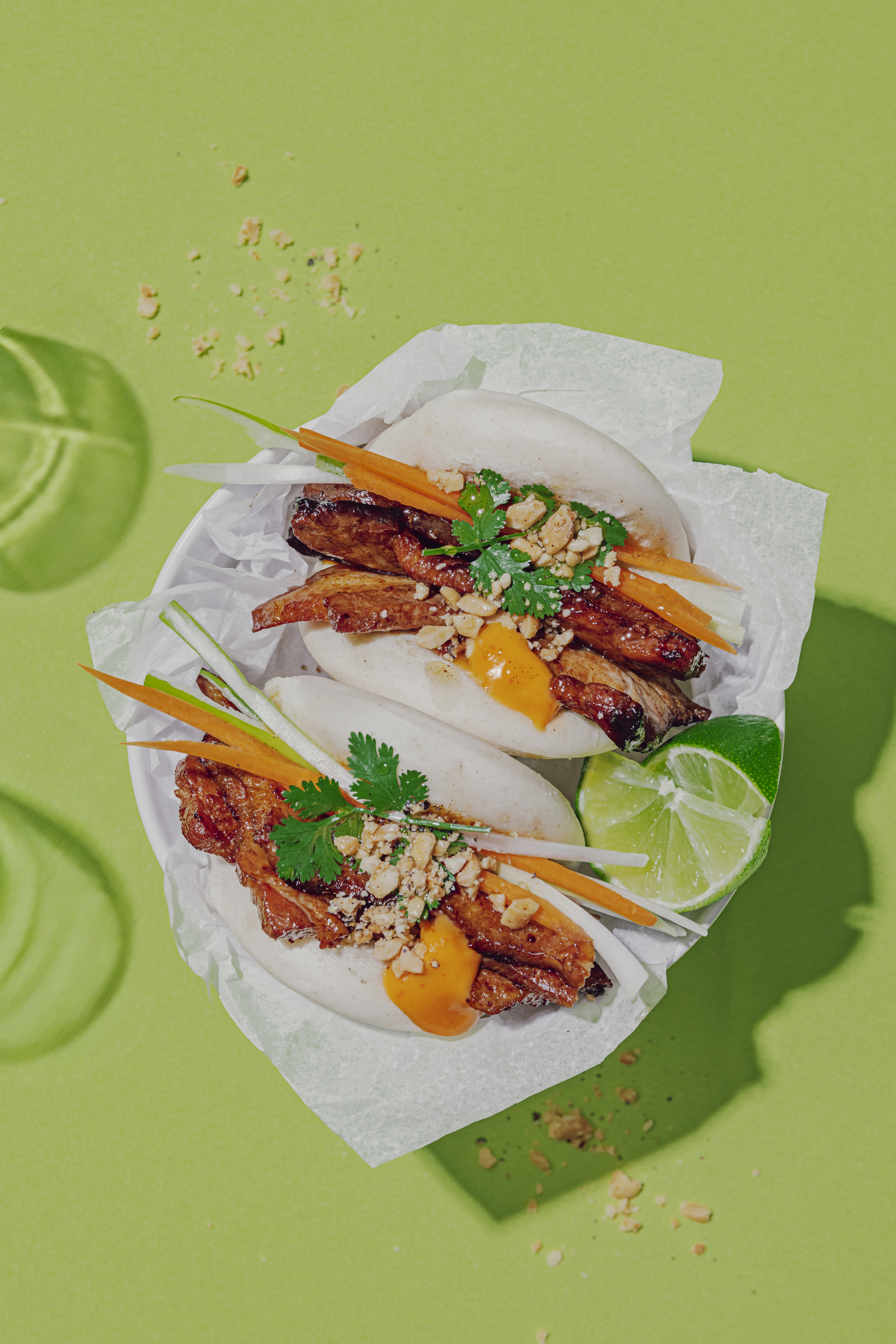 Bao buns de cansalada