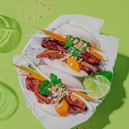 Bao buns de cansalada