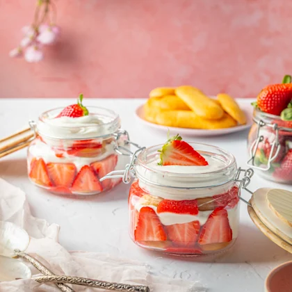 Cremós de maduixes amb melindros