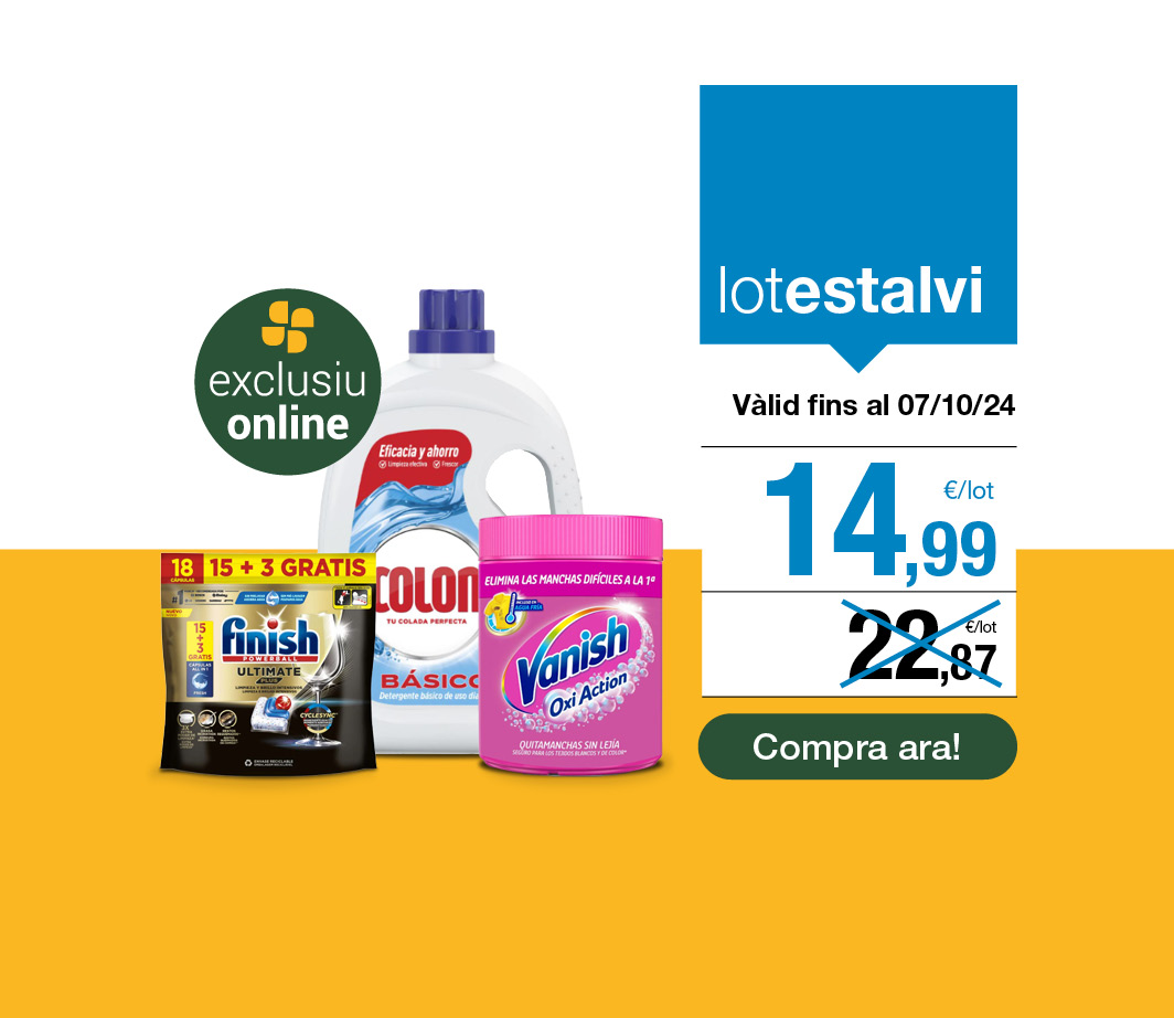 Fes clic aquí per comprar el lot estalvi drogueria -3-