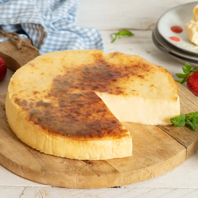 Pastís de formatge i llimona al forn