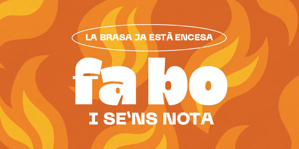  La brasa ja està encesa