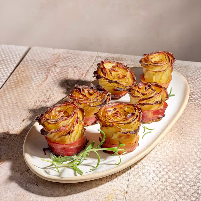 Roses de patata de Sant Jordi