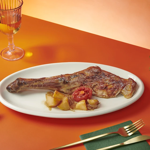 Espatlla de cabrit al forn