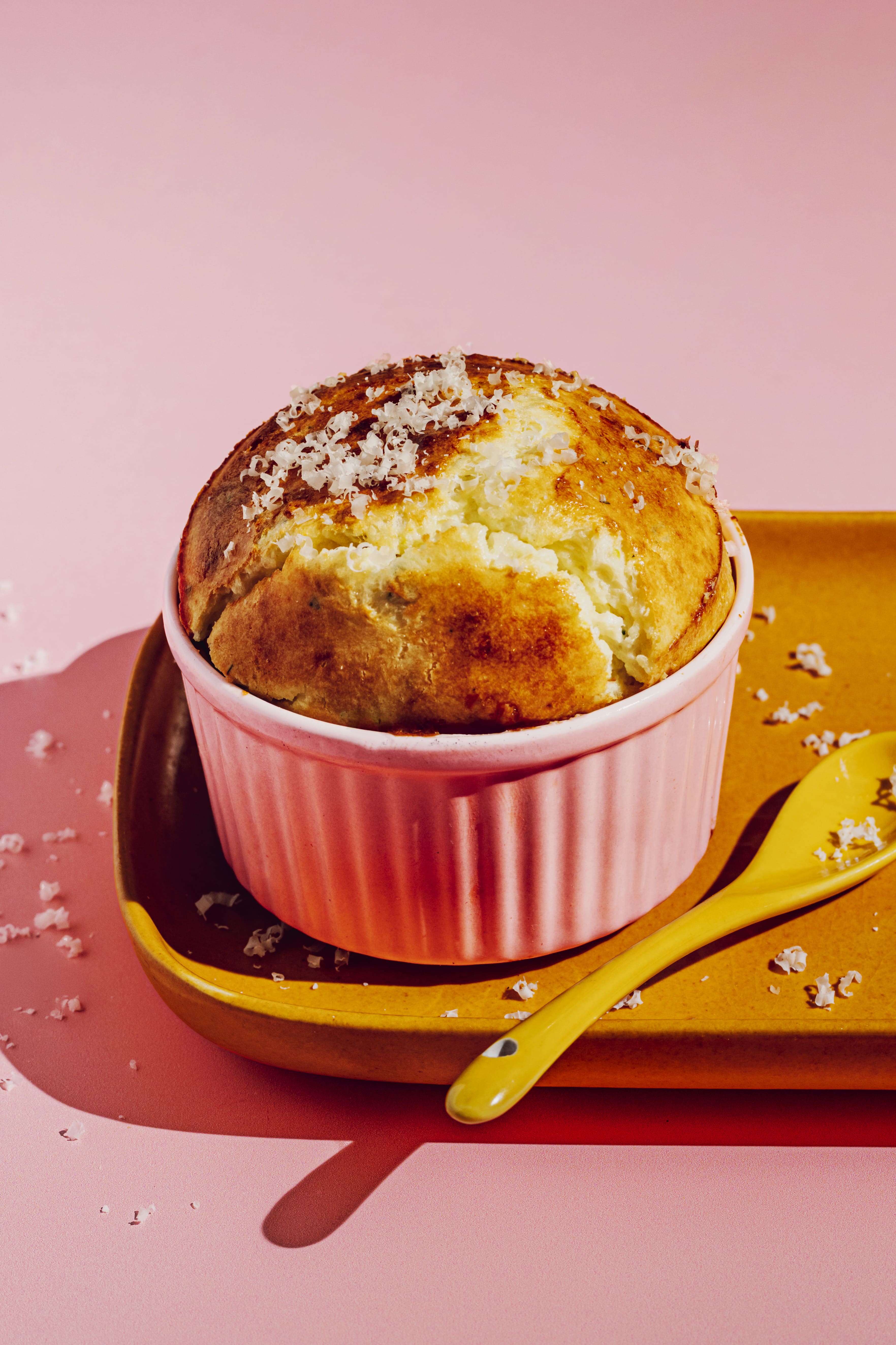 Soufflé de tres formatges