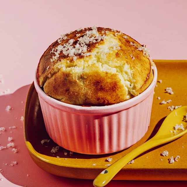 Soufflé de tres formatges