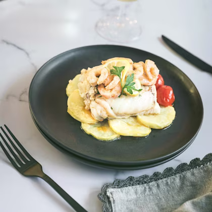 Rap al forn amb gambes